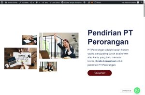 Cara daftar PT Perorangan 2025