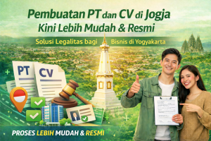 Pembuatan PT dan CV di Jogja resmi dan mudah untuk UMKM